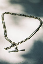 Load image into Gallery viewer, CHAIN 9: 1916 Heavyweight Albert Chain with T-Bar, Double Clips
