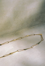 Load image into Gallery viewer, Modernist Gold Petal Link Chain
