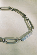Load image into Gallery viewer, Artisan Mixed Fine Metals Panel Link Chain
