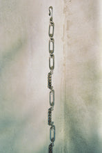 Load image into Gallery viewer, Artisan Mixed Fine Metals Panel Link Chain
