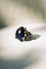 Load image into Gallery viewer, Sodalite Oceanic Swirl Ring
