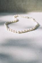 Load image into Gallery viewer, Pearl Hook Necklace in Silver
