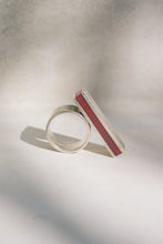 Load image into Gallery viewer, Resin Riveted Panel Ring
