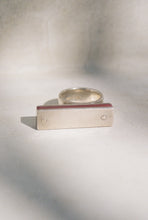 Load image into Gallery viewer, Resin Riveted Panel Ring
