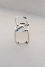 Load image into Gallery viewer, Postmodern Rock Crystal Monolith Ring
