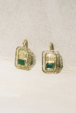 Load image into Gallery viewer, Modernist Gold and Emerald Sculptural Pendant (2 Available)
