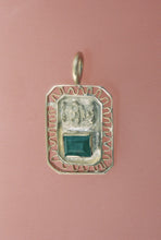 Load image into Gallery viewer, Modernist Gold and Emerald Sculptural Pendant (2 Available)
