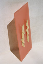Load image into Gallery viewer, Gold Petal Drop Earrings

