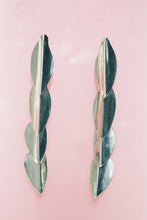 Load image into Gallery viewer, Gold Petal Drop Earrings
