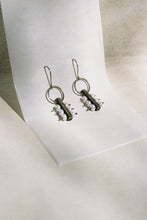 Load image into Gallery viewer, Pinned Pearl Hook Earrings
