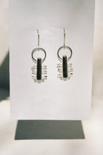 Load image into Gallery viewer, Pinned Pearl Hook Earrings
