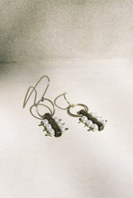 Load image into Gallery viewer, Pinned Pearl Hook Earrings
