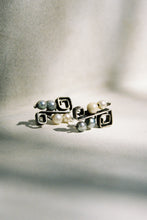 Load image into Gallery viewer, Mid-Century Pinned Pearl Spiral Earrings
