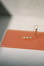 Load image into Gallery viewer, Gold Coil Hook Earrings
