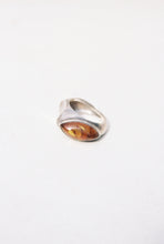 Load image into Gallery viewer, Marquise Cut Amber Cutout Ring
