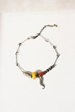 Load image into Gallery viewer, Artisan Chain with Amber Beads
