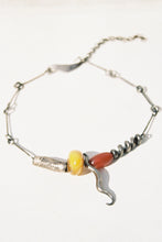Load image into Gallery viewer, Artisan Chain with Amber Beads
