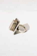 Load image into Gallery viewer, Modernist Geometric Pedestal Ring
