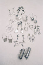 Load image into Gallery viewer, Artisan Spiral Abstract Earrings
