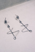 Load image into Gallery viewer, Artisan Spiral Abstract Earrings
