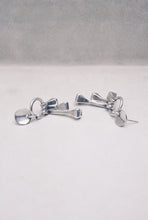 Load image into Gallery viewer, Tiered Hoop and Column Drop Earrings
