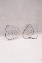 Load image into Gallery viewer, Wavy Spiral Hoops
