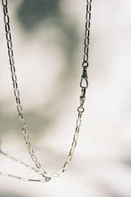Load image into Gallery viewer, Oval Link Chain with Double Dog Clips
