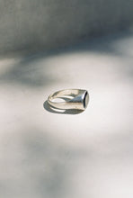Load image into Gallery viewer, Carved Smoky Quartz Signet Ring
