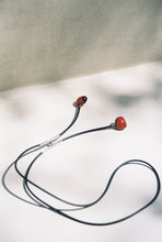 Load image into Gallery viewer, Modernist Bolo Tie with Black Huayruro Seeds
