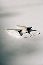 Load image into Gallery viewer, Geometric Vessel Drop Earrings
