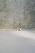Load image into Gallery viewer, Gold Cursive H Charm
