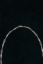 Load image into Gallery viewer, Modernist Gold Petal Link Chain
