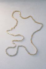 Load image into Gallery viewer, Gold Folded Chevron Link Chain
