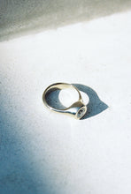 Load image into Gallery viewer, .8ct Old Euro Diamond Bezel Ring
