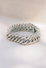 Load image into Gallery viewer, Artisan Heavyweight Textured Curb Link Bracelet
