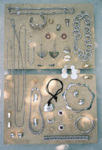 Load image into Gallery viewer, Postmodern Riveted Disc Earrings
