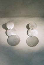Load image into Gallery viewer, Postmodern Riveted Disc Earrings
