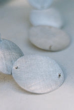 Load image into Gallery viewer, Postmodern Riveted Disc Earrings
