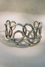Load image into Gallery viewer, Angela Cummings Knotted Linked Wide Cuff
