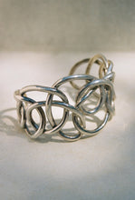 Load image into Gallery viewer, Angela Cummings Knotted Linked Wide Cuff
