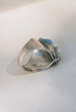 Load image into Gallery viewer, Organic Three Pearl Ring with Gold Accents

