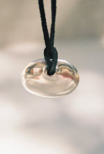 Load image into Gallery viewer, Monserrat Guardiola Oval Disc Necklace
