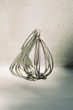Load image into Gallery viewer, Twisted Wire Cage Basket Pendant
