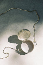 Load image into Gallery viewer, Taxco Pillbox Pendant with Long Ball Chain
