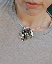 Load image into Gallery viewer, 1978 Artisan Flower Pendant
