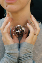 Load image into Gallery viewer, 1978 Artisan Flower Pendant
