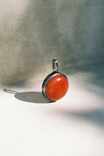 Load image into Gallery viewer, Modernist Artisan Milky Carnelian Pendant
