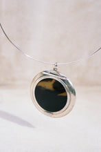 Load image into Gallery viewer, 1925 Reversible Tortoiseshell Compact Pendant
