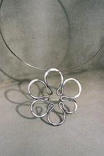 Load image into Gallery viewer, Mid-Century Artisan Flower Brooch
