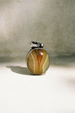 Load image into Gallery viewer, Artisan Banded Agate Pendant
